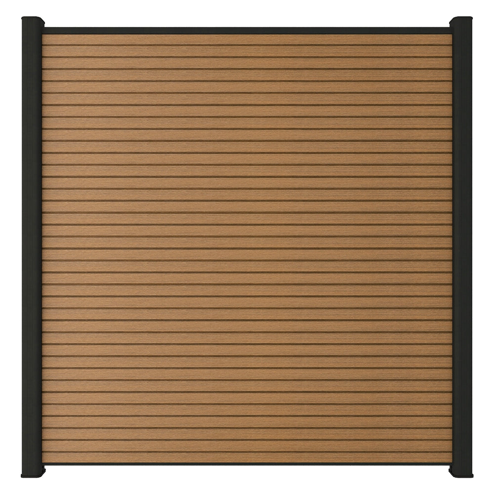 NewTechWood tuinscherm vulling co-extrusie