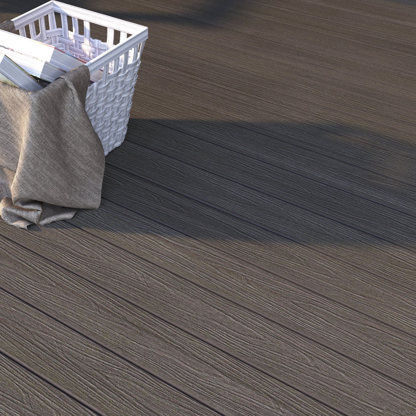 NewTechWood Terrasplanken Tweezijdig 2,3x13,8 cm smal (UH02)