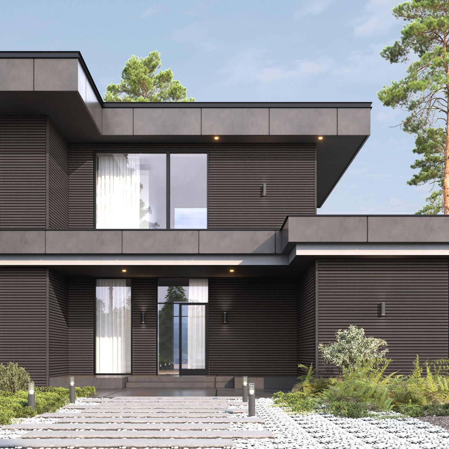 NewTechWood Gevelbekleding Castellation PRO65 (UH130)