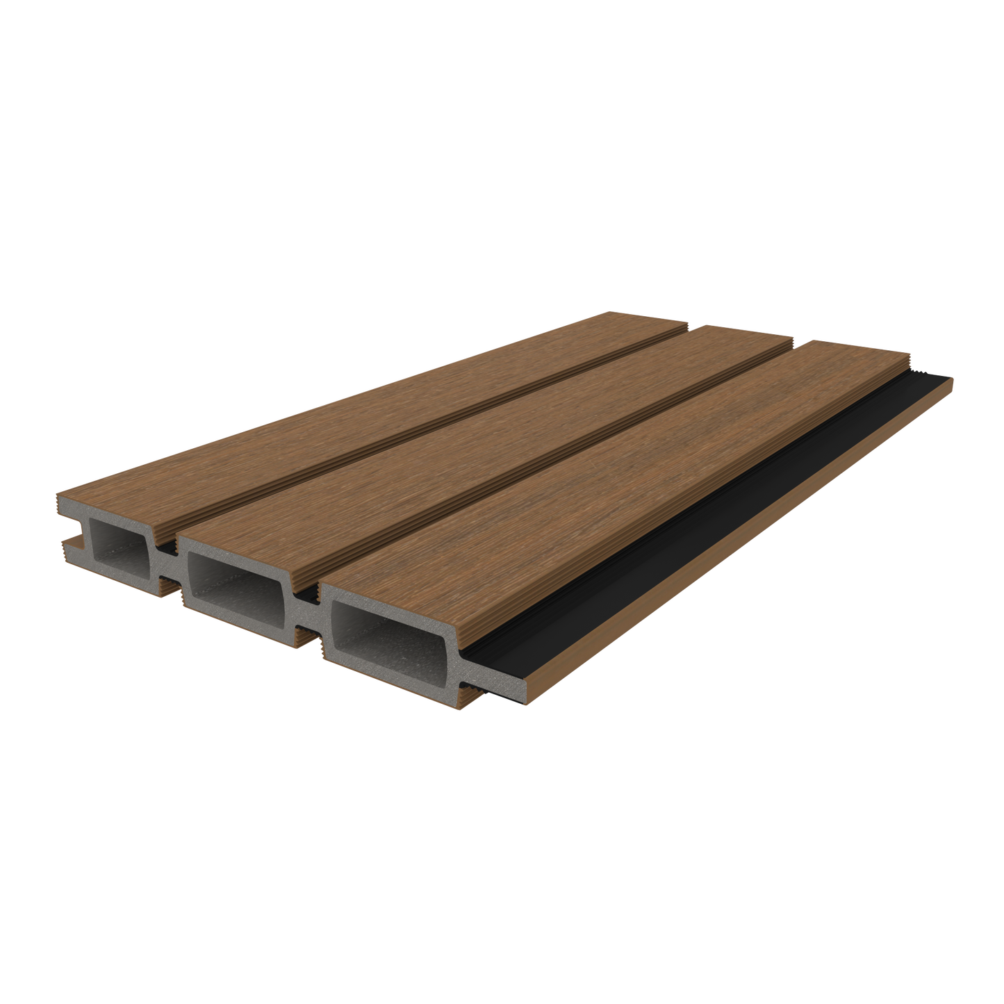 NewTechWood tuinscherm vulling co-extrusie