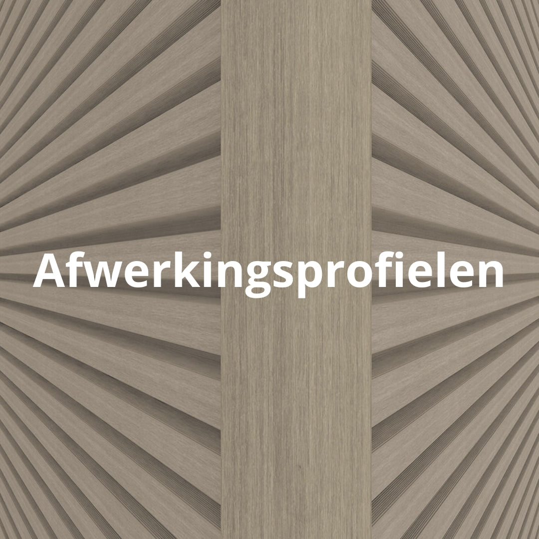 NewTechWood afwerkingsprofielen voor wanden