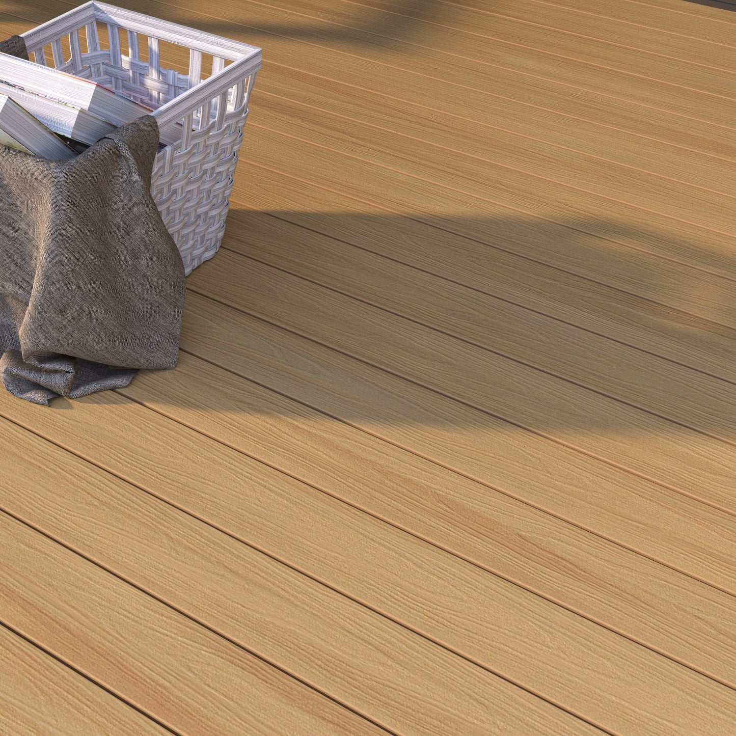 NewTechWood Terrasplanken Tweezijdig 2,3x13,8 cm smal (UH02)