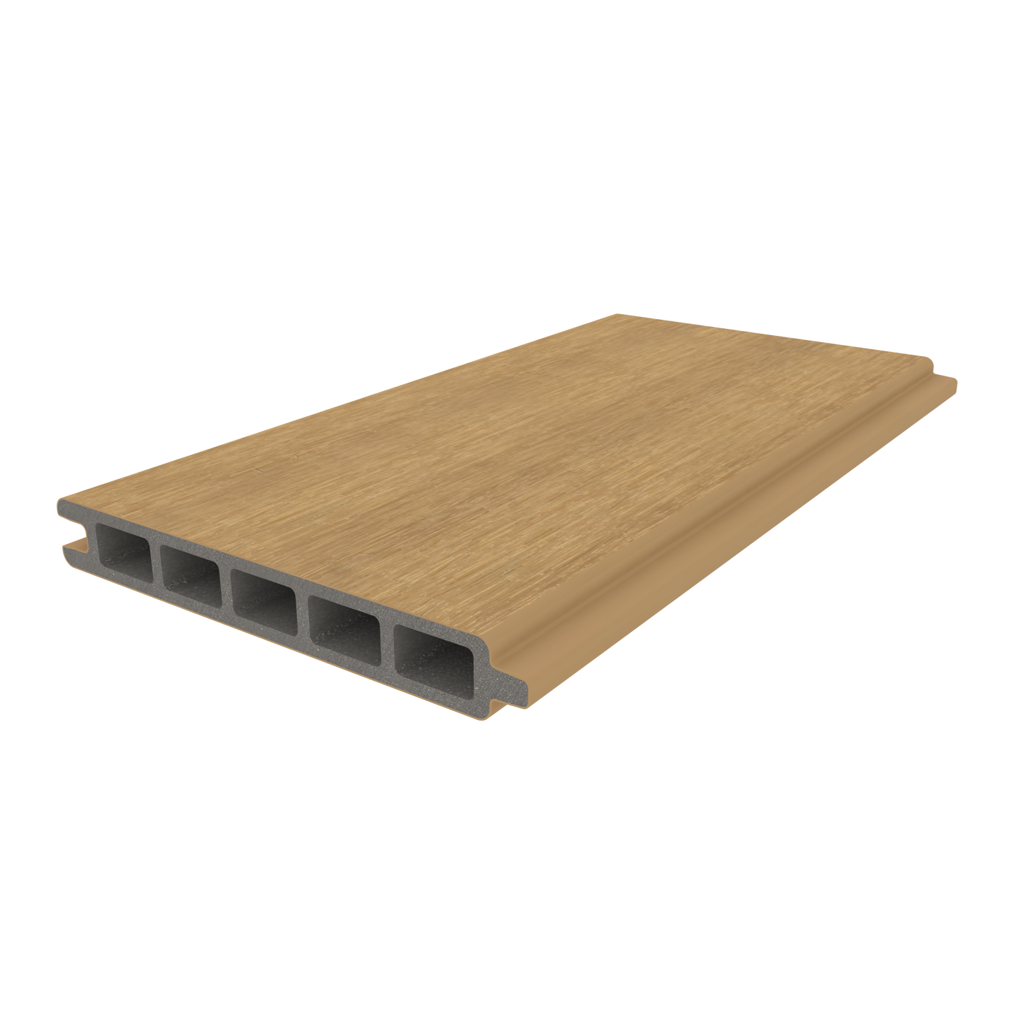 NewTechWood tuinscherm vulling co-extrusie